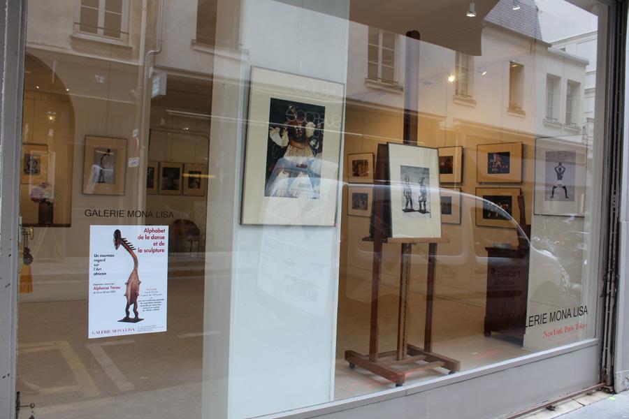 Vitrine de la galerie Mona Lisa